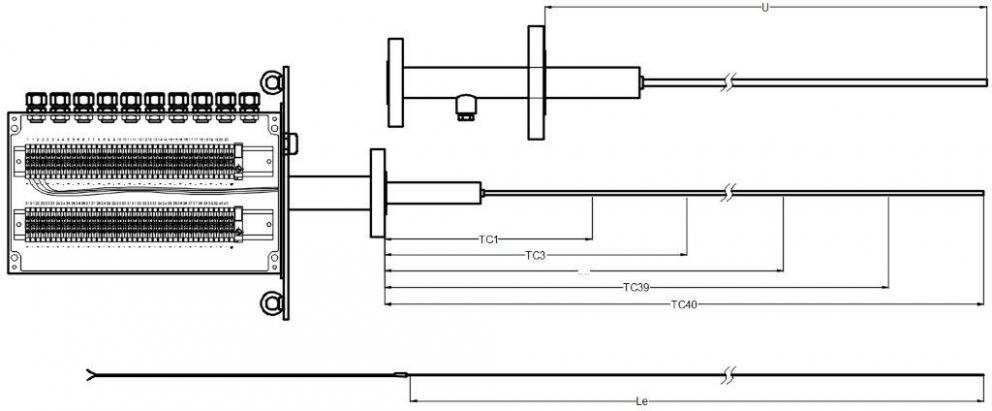 Typical application: tubular reactor processes